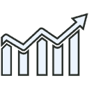 growth graph icon