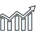growth graph icon