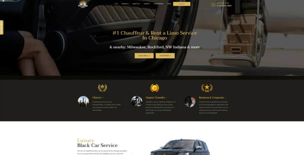 fly limo service – best limo service in chicago nearby